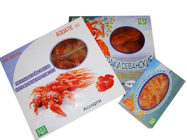 Раки в ассортименте в Дзержинске