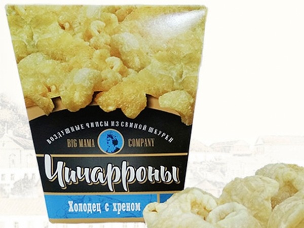 Чичарроны со вкусом холодца и хрена в Дзержинске