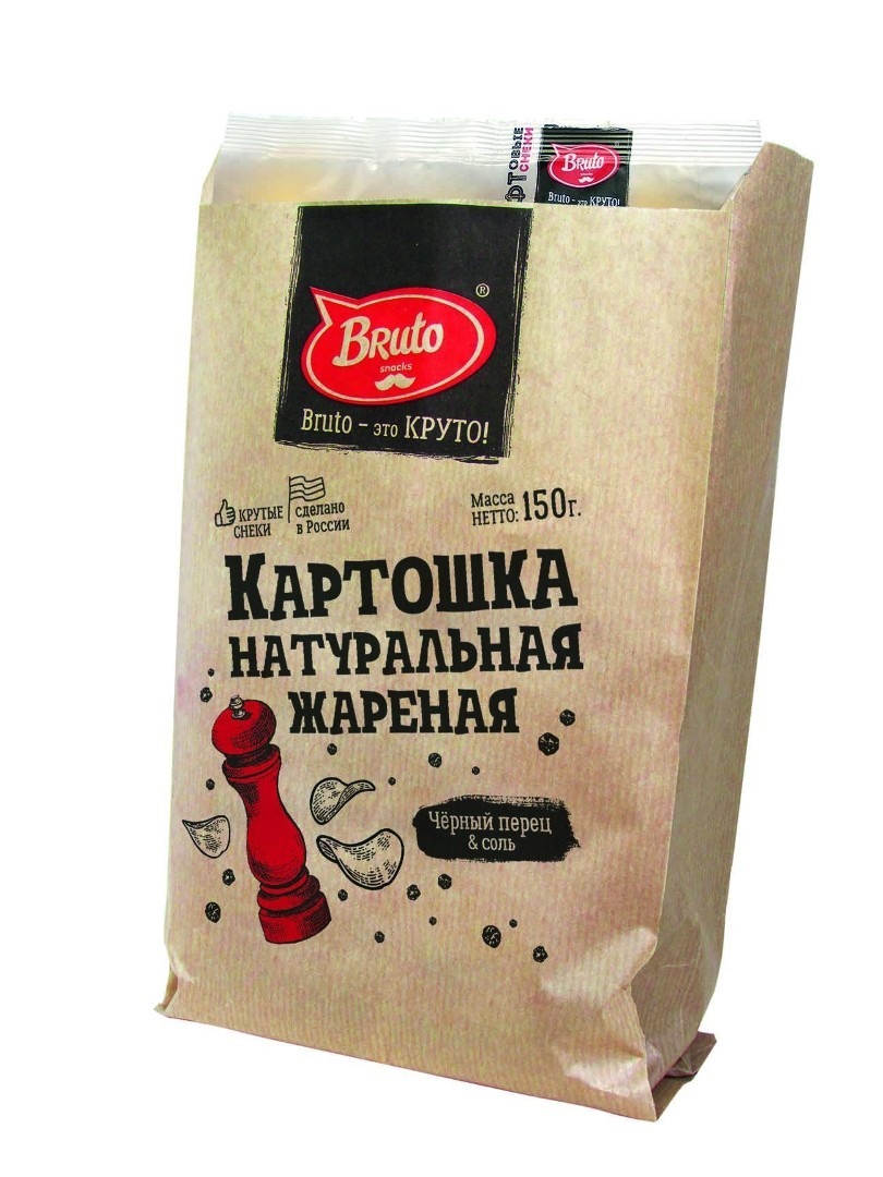 Картофель «Бруто» черный перец 130 гр. в Дзержинске