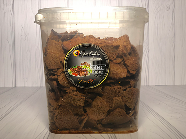 Ржаные гренки со вкусом шашлыка в Дзержинске