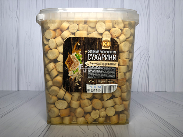 Сухарики с холодцом и хреном в Дзержинске