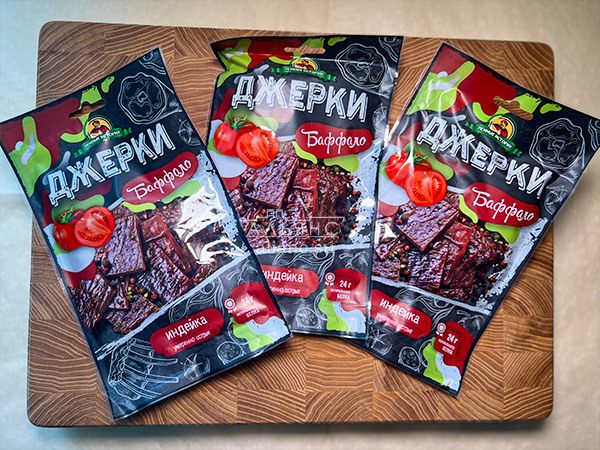 Джерки из индейки "Баффало" 45 гр. в Дзержинске