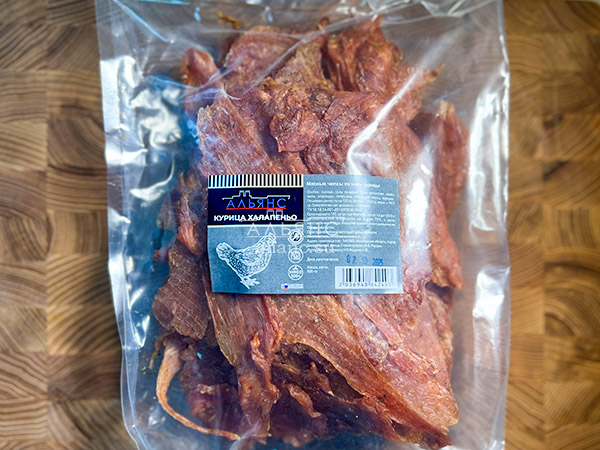 Мясо (АЛЬЯНС) вяленое курица 500гр "С халапеньо" в Дзержинске