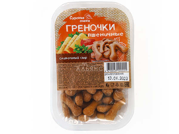 Сурские (ПШЕНИЧНЫЕ) Сливочный сыр (100 гр) в Дзержинске