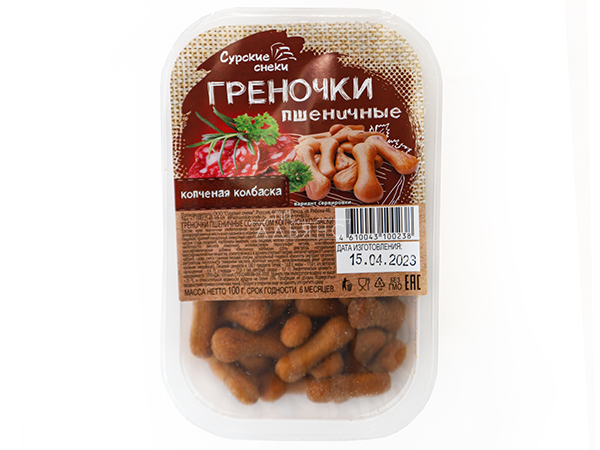 Сурские (ПШЕНИЧНЫЕ) Копченая колбаска (100 гр) в Дзержинске