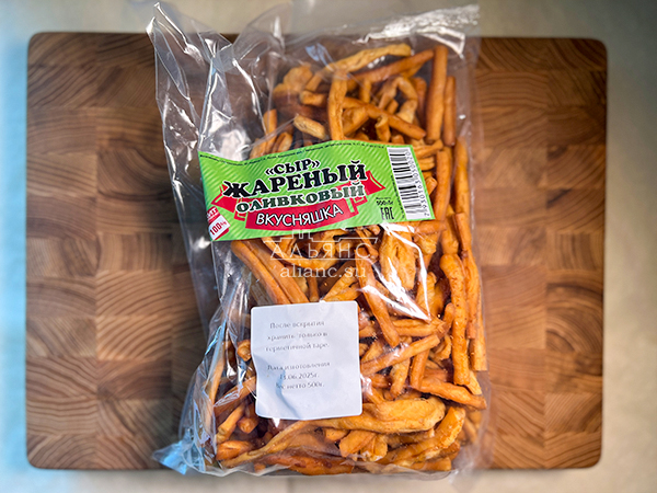 Жареный сыр "ВКУСНЯШКА" (Оливковый) 500гр. в Дзержинске