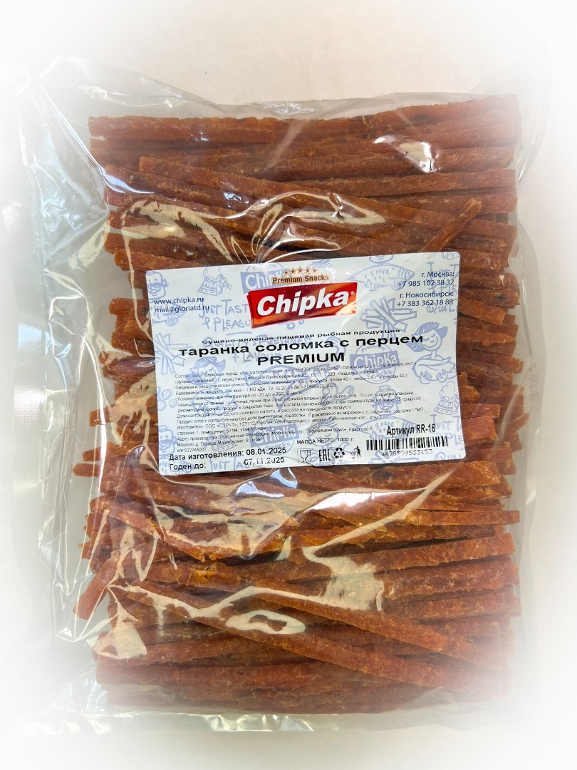 Таранка с перцем (соломка) (Chipka ПРЕМИУМ) в Дзержинске