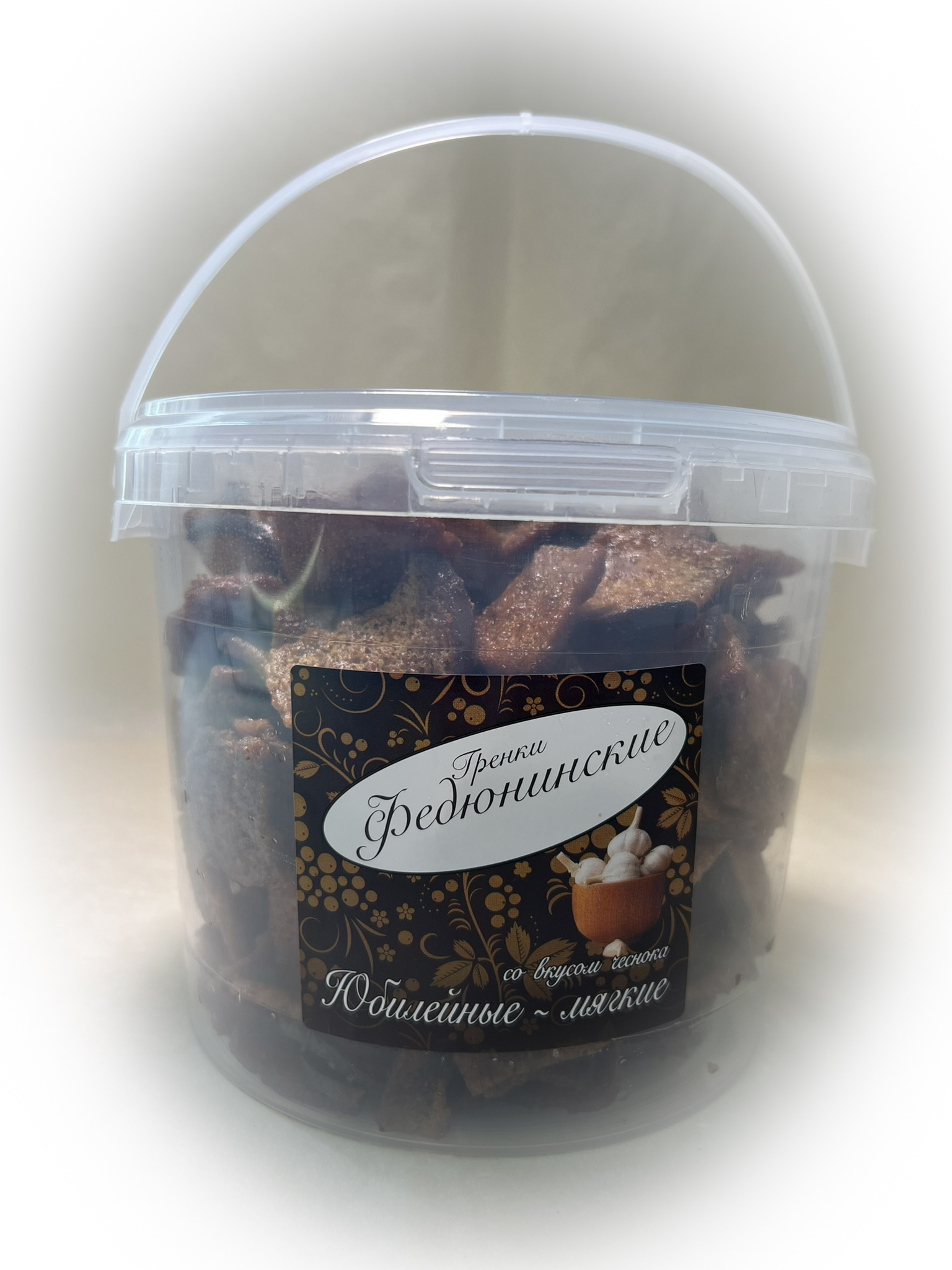 Гренки "ФЕДЮНИНСКИЕ" "Чеснок" (ведро 900 гр.) в Дзержинске