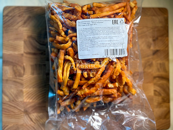 Нитка ЖАРЕНАЯ  Oktobersnack1 кг (сырный продукт) в Дзержинске