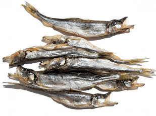 Рыцарское мясо говядины: Корюшка (мелкая) вяленая (Камчатка)