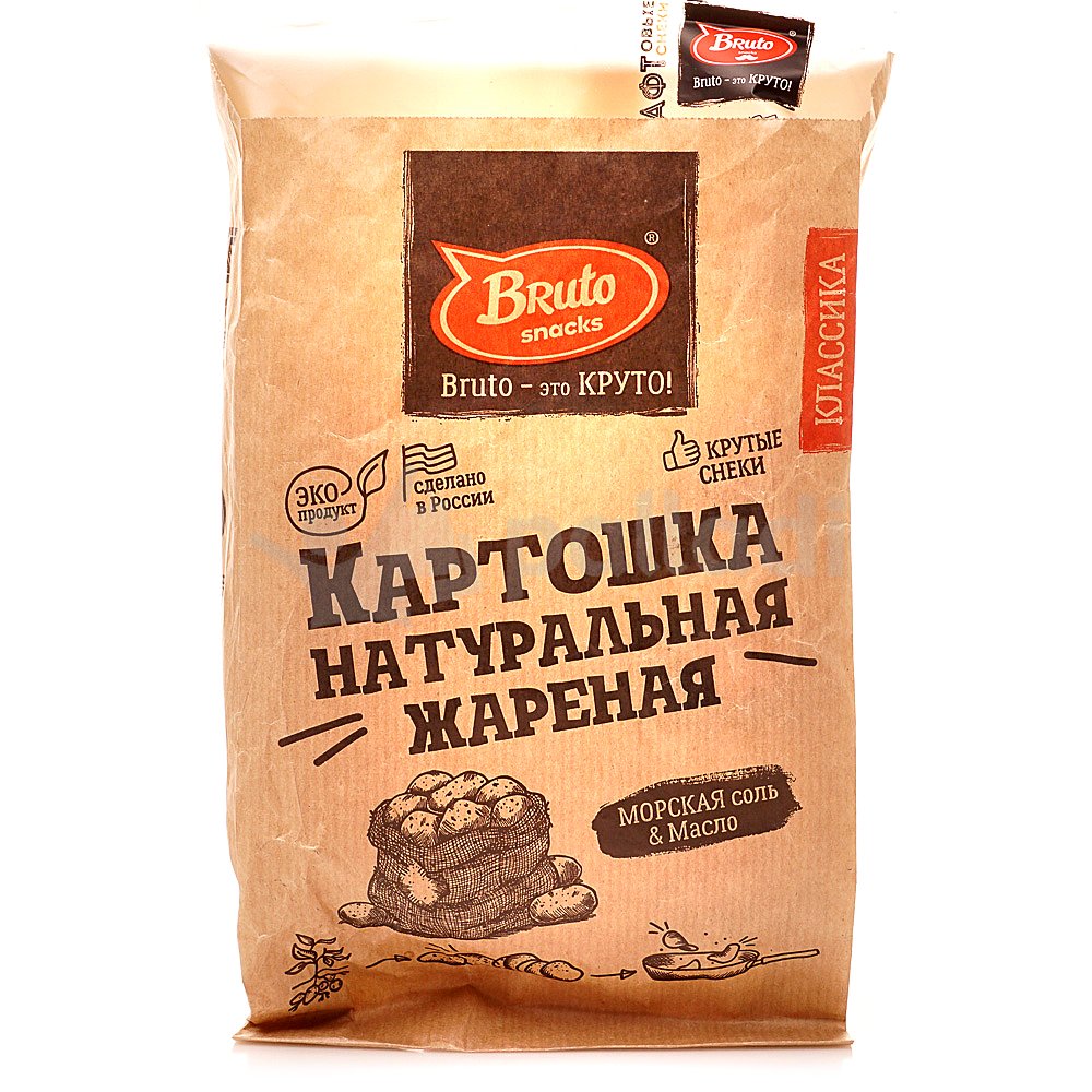 Картофель «Бруто» с солью 70 гр. в Дзержинске