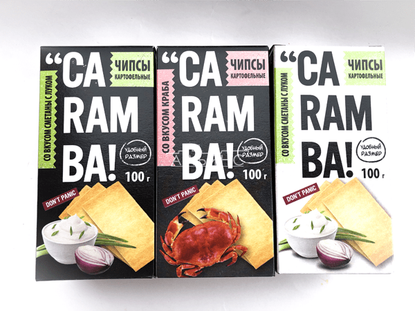 Чипсы "CARAMBA" ассорти 100 гр. в Дзержинске