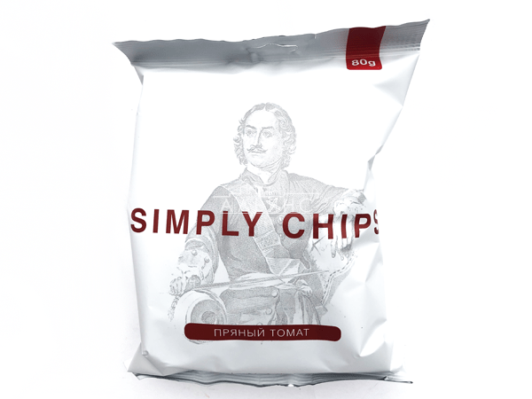 Картофельные чипсы "Simple chips" Пряный томат 80 гр. в Дзержинске